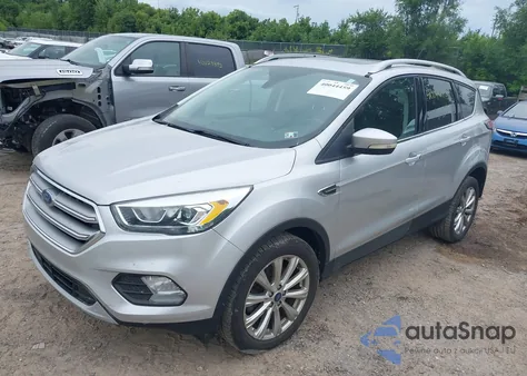 2017 Ford Escape Titanium from USA, damaged, VIN 1FMCU9J98HUB13648